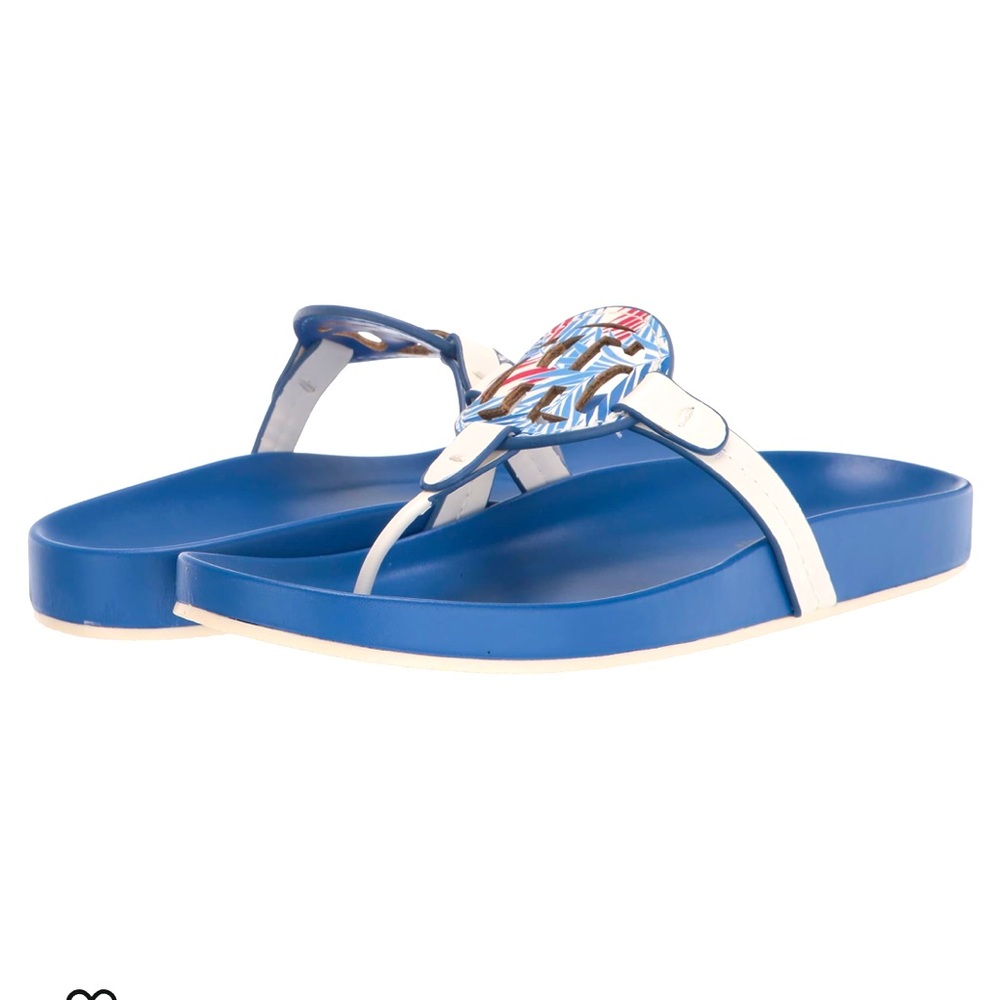 New in Box. Tommy Hilfiger Red, White & Blue Relina Sandals Size 8.5M - Picture 7 of 11